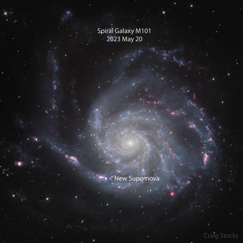 M101 Galaxy after Supernova