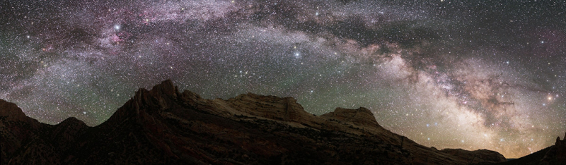 Milky Way over Capitol Reef, Courtesy NPS
