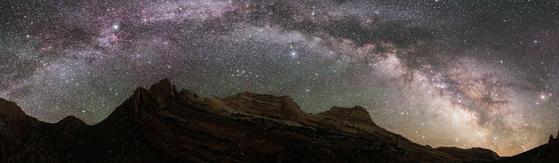 Milky Way over Capitol Reef, Courtesy NPS Milky Way over Capitol Reef, Courtesy NPS