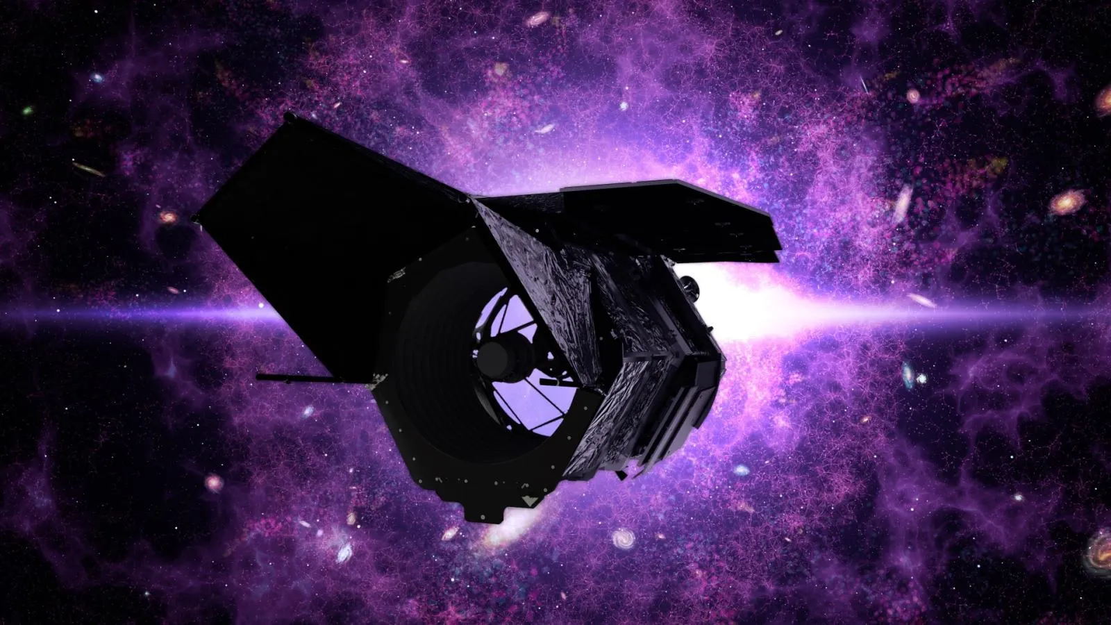 Artists depiction of the Roman Space Telescope