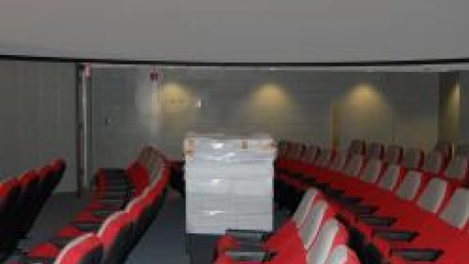 Planetarium seating installed