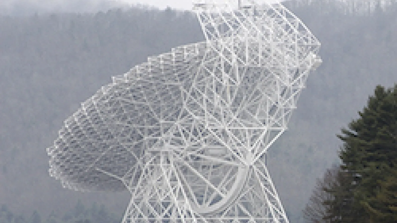 Green Bank Telescope in West Virginia