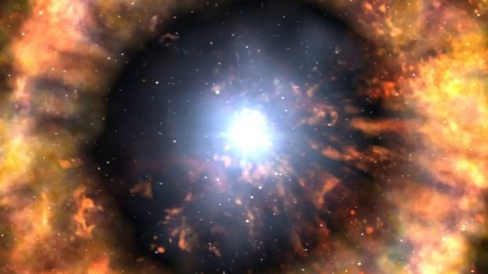 Artistic Impression of a Supernova  [Credit: NASA/Swift/Skyworks Digital/Dana Berry]