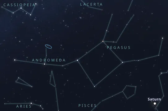 image of the constellation pegasus