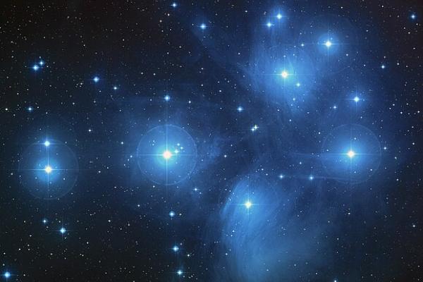 Pleiades star cluster