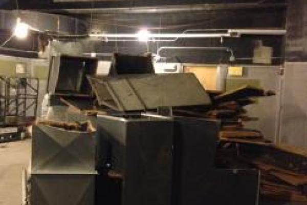 Removal of HVAC in plaentarium
