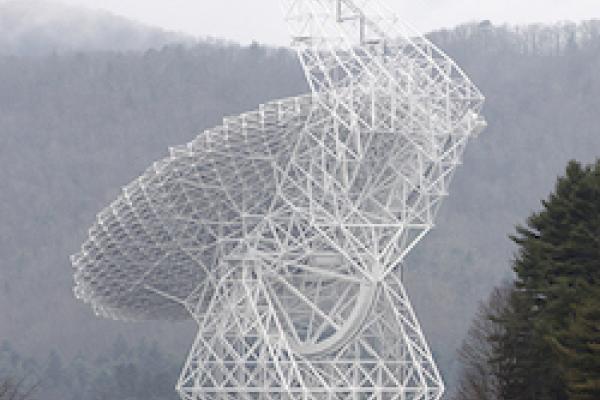 Green Bank Telescope in West Virginia