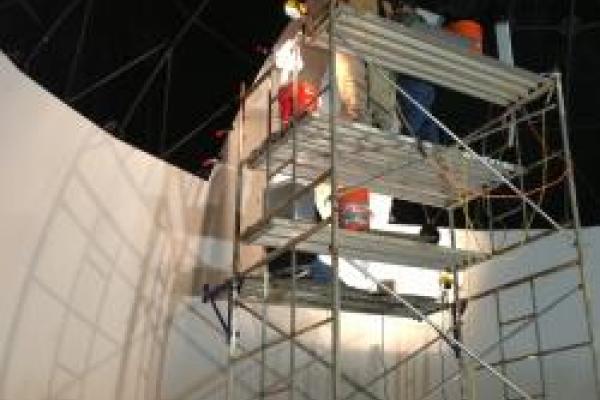 Dome Screen Installation